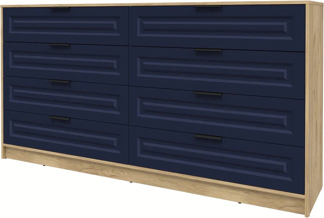 

Комод Интерлиния Концепт КТ-К197 Деко (дуб золотой/индиго)