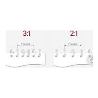 Металлическая пружина для переплета D&A art 34 отверстия, 14.3 мм 100 шт (серебристый)