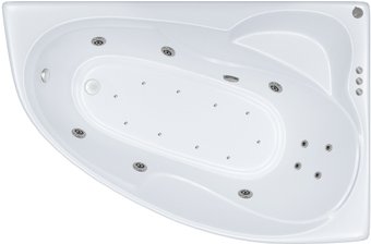 Ванна Triton Изабель гидромассажная 170x100R Люкс