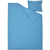 Пододеяльник Ikea Энгслилья с наволочкой 705.687.58 (голубой)