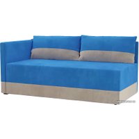 Тахта Лига диванов Никас 105192 (левый, голубой/бежевый)