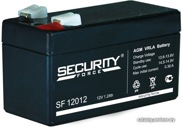 Аккумулятор для ИБП Security Force SF 12012 (12В/1.2 А·ч)