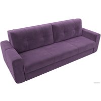 Диван Лига диванов Лига-031 121267 (микровельвет сиреневый)
