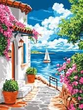 Греческая улочка КК3040_57391