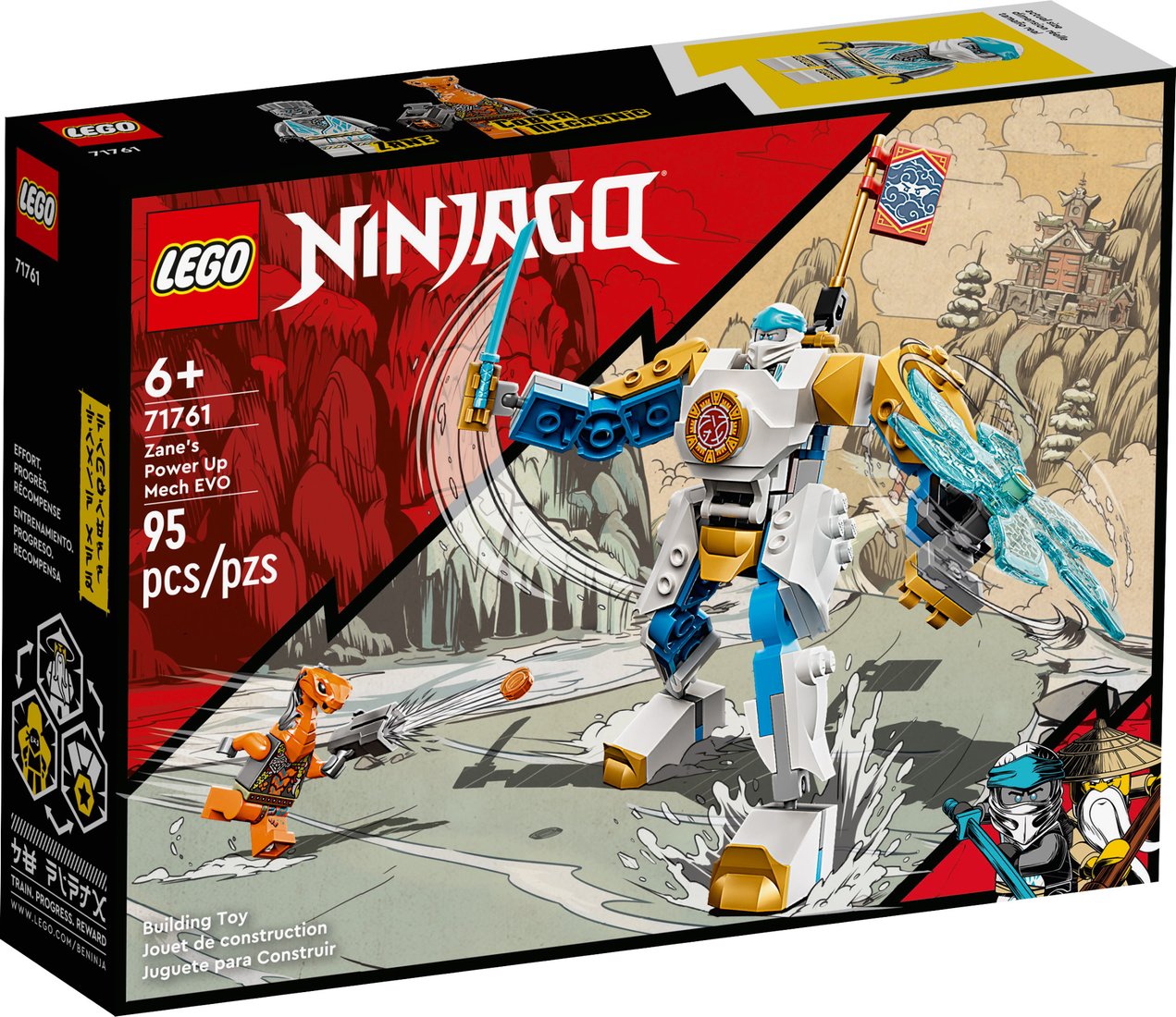 

Конструктор LEGO Ninjago 71761 Могучий робот ЭВО Зейна