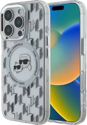 PC/TPU Monogram NFT Karl & Choup Metal Cam (MagSafe) для iPhone 16 Pro Max KLHMP16XHMCKMHT