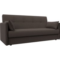 Диван Лига диванов Лига-018 книжка 124985 (рогожка амур коричневый)