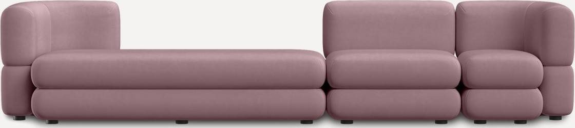 

Модульный диван Divan Brera-4 Velour Lilac 242152
