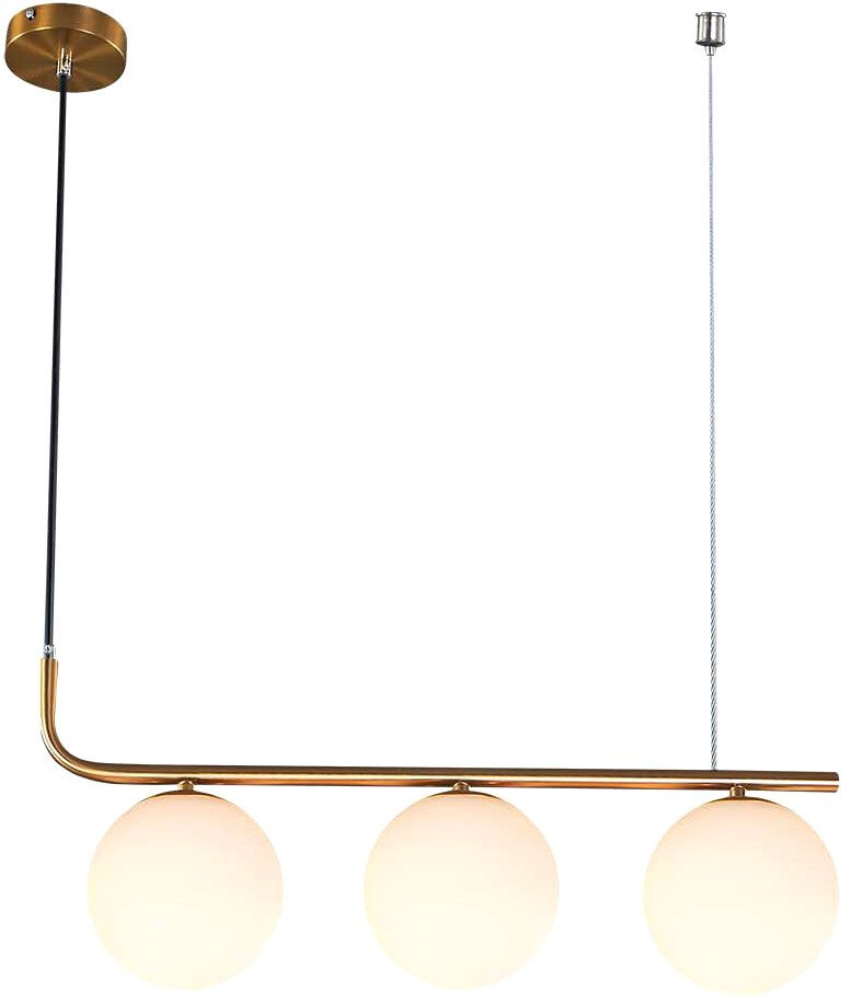 

Подвесная люстра Escada Bolton 1163/3S E27*60W Atique brass
