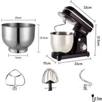 Планетарный миксер Sonifer SF-8065 (черный)