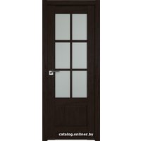 Межкомнатная дверь ProfilDoors 103XN L 90x200 (дарк браун, стекло матовое)