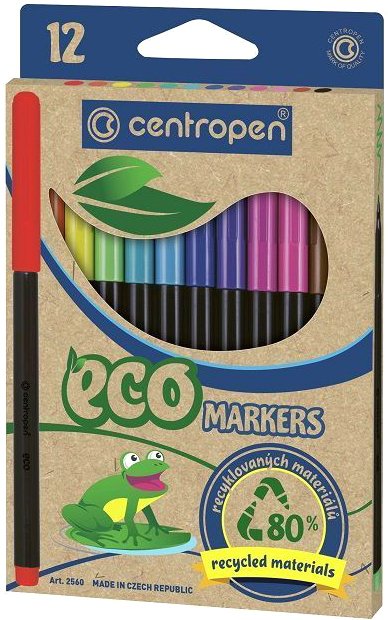 

Фломастеры Centropen Eco Markers 725601201 (12 цветов)
