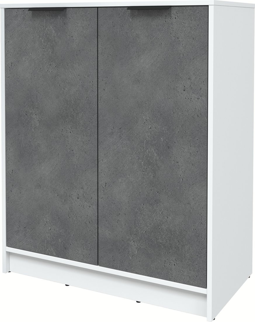 

Тумба Интерлиния Концепт КТ-Т84 (бетон портленд/белый платинум)