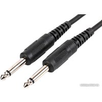 Гитарный кабель USBTOP 6.3 мм - 6.3 мм (3 м, черный)