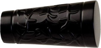Наконечник для карниза Lm Decor YF066 Византия 25мм (черный матовый)