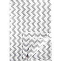 1.5-спальный комплект постельного белья Amarobaby Time to Sleep Зигзаг AMARO-3403-ZS (серый/белый)