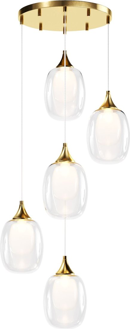 

Подвесная люстра Maytoni Aura MOD016PL-05BS