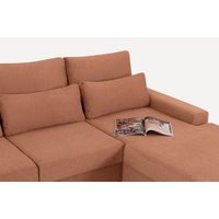 Угловой диван Divan Харинг Soft Terra 249011 (оранжевый)