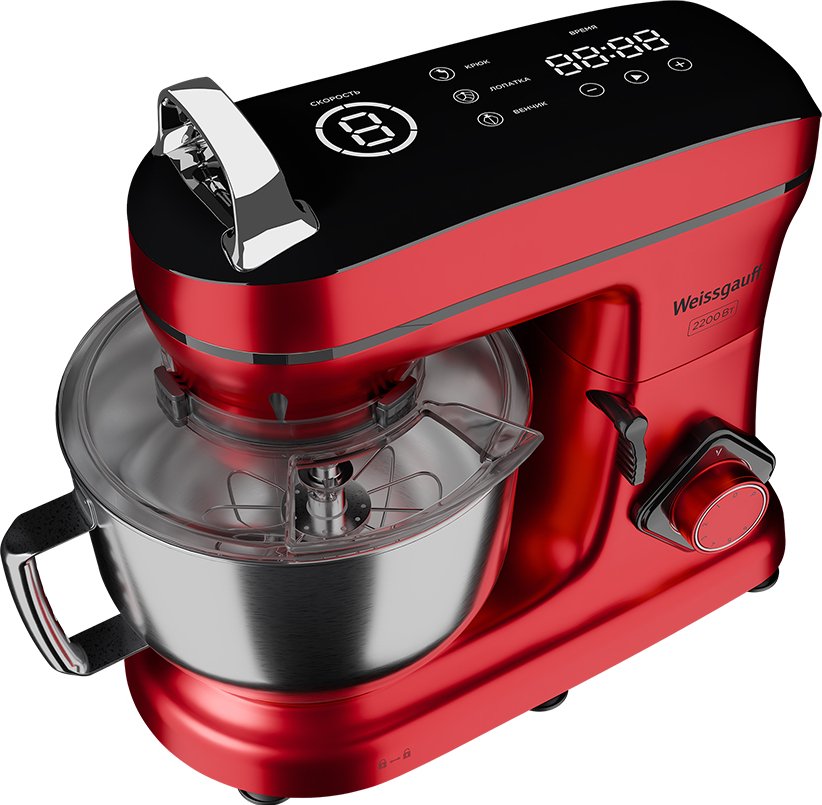 

Планетарный миксер Weissgauff WSM 227 PDR Touch Screen Pro