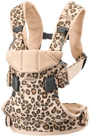 BabyBjorn One Cotton Mix (beige/leopard)