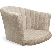 Стул с подлокотниками Sheffilton SHT-ST42-1/S37 (милк/хром лак)