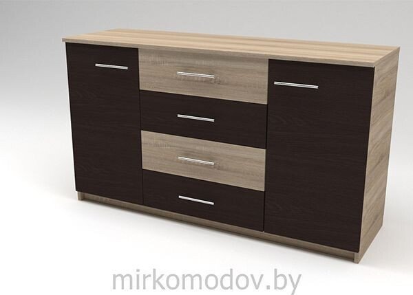 

Комод Миркомодоф К — 14.9 (дуб сонома/венге луизиана)