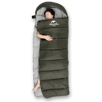 Спальный мешок Naturehike U150 NH20MSD07 6927595764398 (хаки 190 L)