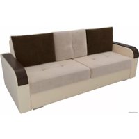 Диван Лига диванов Мейсон 102132 (бежевый/коричневый)