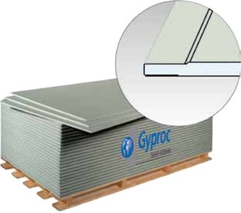 Гипсокартон Gyproc Стандартный ГКЛ (GKB) 3000x1200x12.5