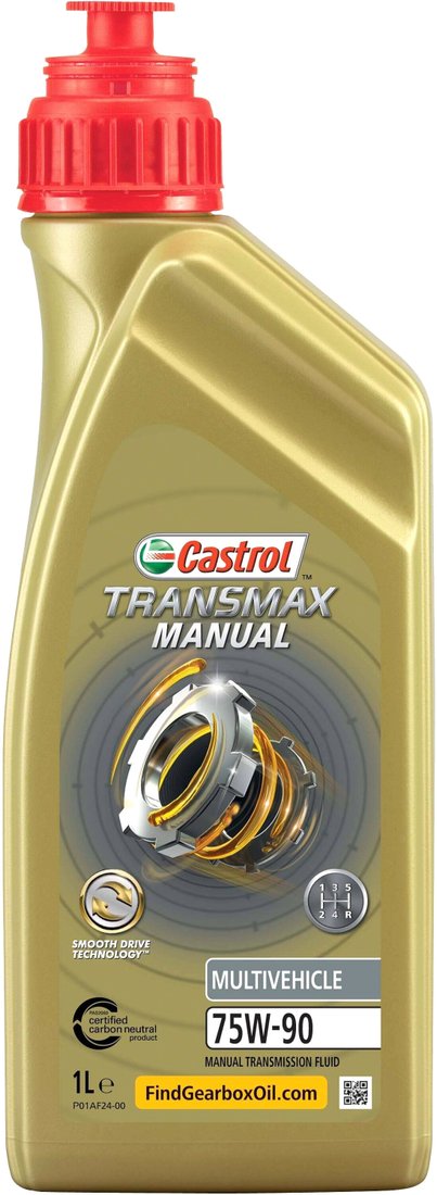 

Трансмиссионное масло Castrol Transmax Manual Multivehicle 75W90 15D816 1 л