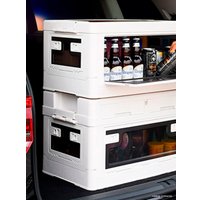 Органайзер для хранения Happy Home складной со столиком HH-014 60 л (белый)