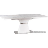 Кухонный стол Signal Saturn II 160/210x90 (белый)