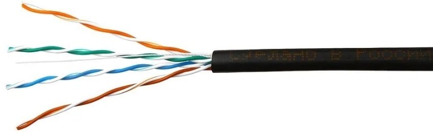 

Кабель Skynet Cable CSL-UTP-4-CU-OUT (305 м, черный)