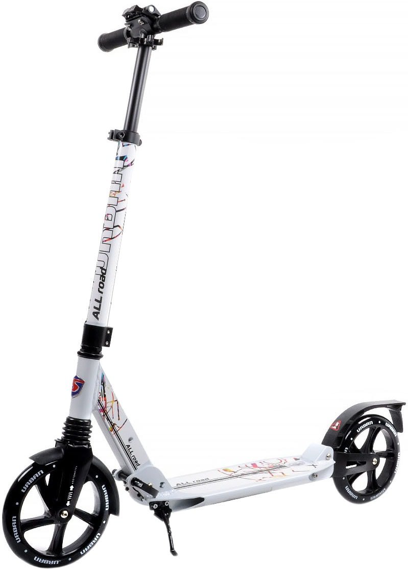 

Двухколесный подростковый самокат Slider Urban All Road (белый/черный)