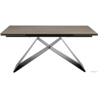 Кухонный стол Signal Westin ceramic WESTINJBRC160 (светло-коричневый/черный матовый)