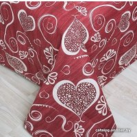 Плед Loon Амур 210x240 (бордовый)