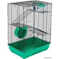 Клетка Eco Гоша-4 4034 (зеленый/черный)