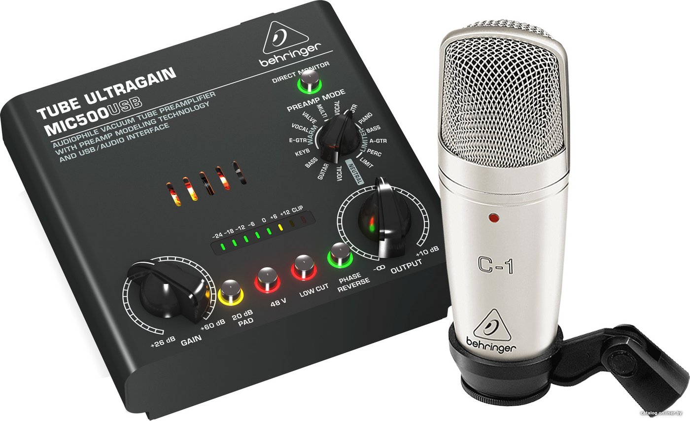 Комплект для звукозаписи Behringer Voice Studio