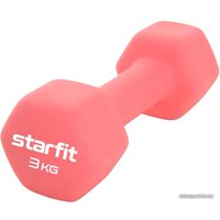 Гантель Starfit DB-201 3 кг (коралловый)