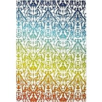 Ковер для жилой комнаты Lalee Maya 482 (160x230, белый-зеленый)