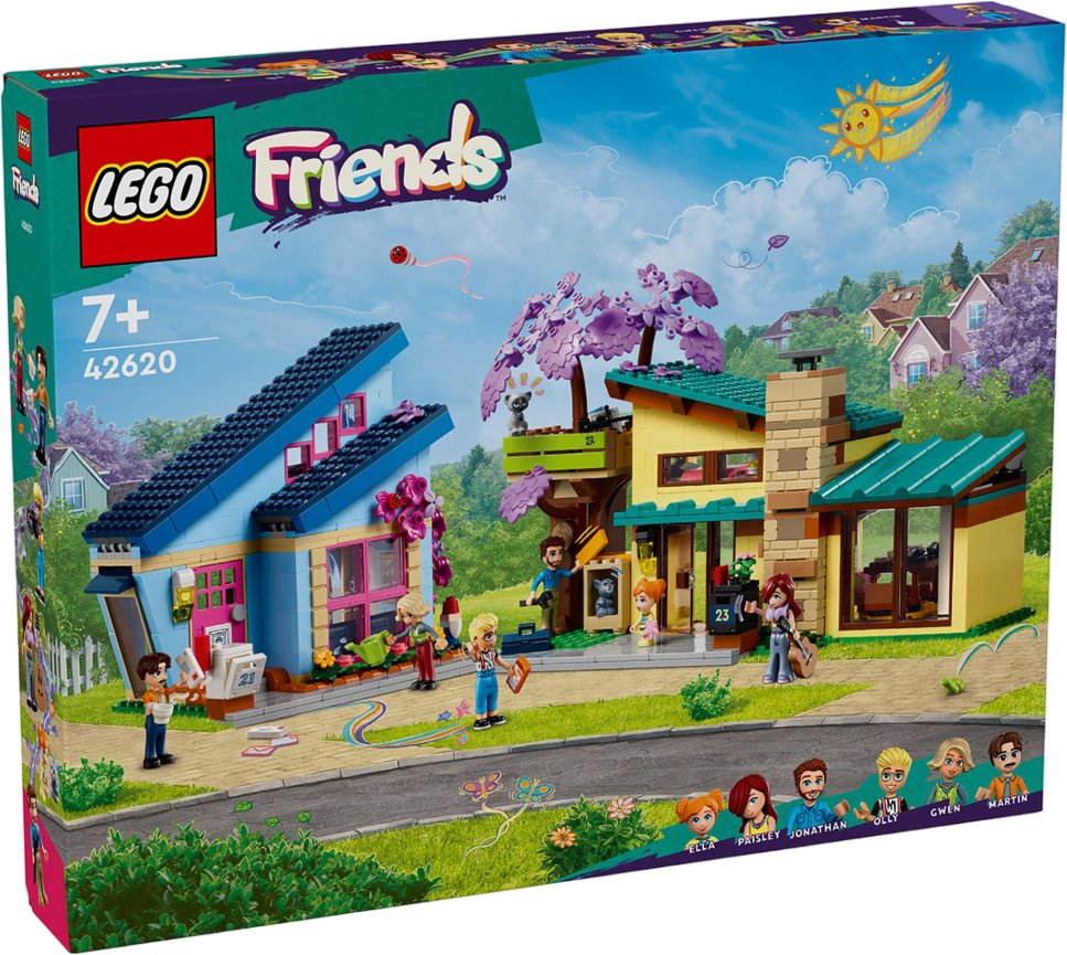 

Конструктор LEGO Friends 42620 Дома Олли и Пейсли
