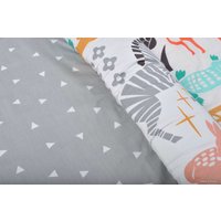 Матрас-кокон Farfello Животные L2 (серый)