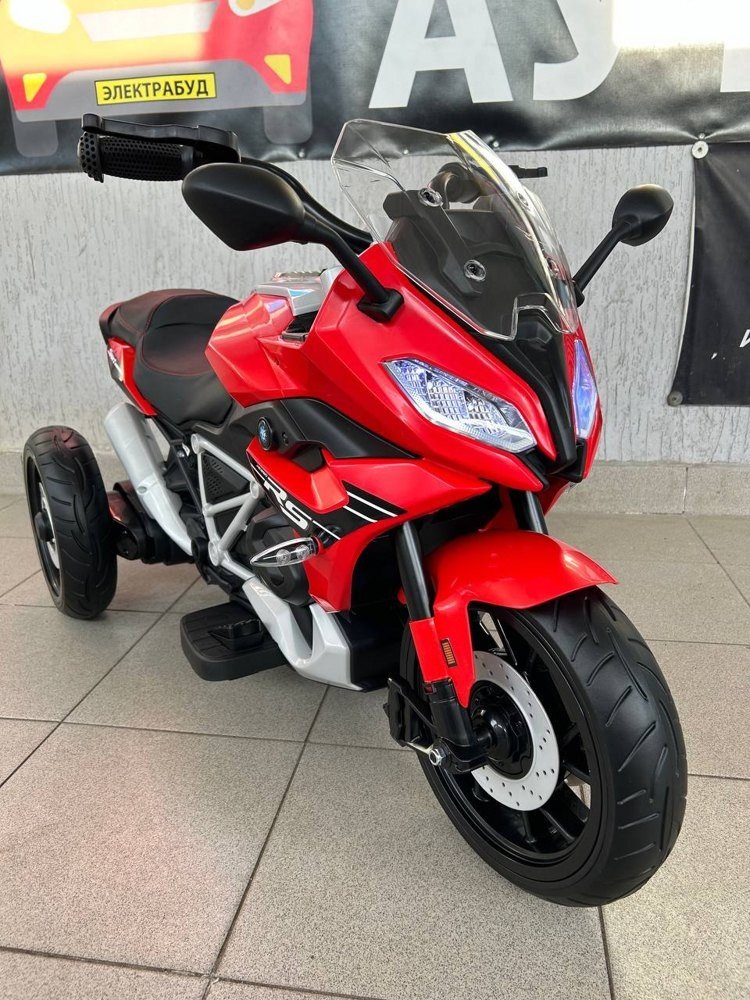 

Электротрицикл Baby Driver Kawasaki K333 (красный)