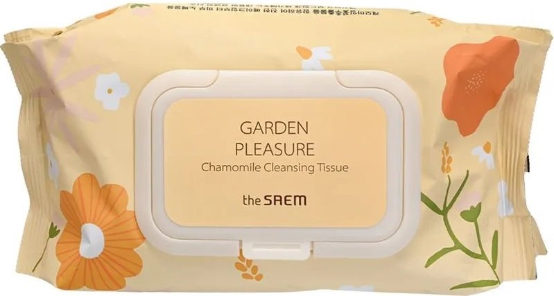 

The Saem Салфетки Garden Pleasure Chamomile Cleansing Tissue (100 шт)
