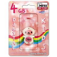 USB Flash Mirex SHEEP PINK 4GB [13600-KIDSHP04]