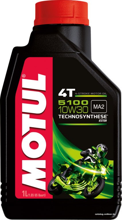 Моторное масло Motul 5100 4T 10W-30 1л