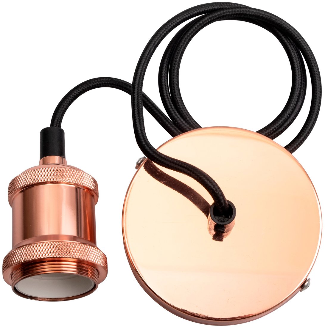 

Светильник JAZZway Retro PLC 01 E27 230V/1M Rose Gold