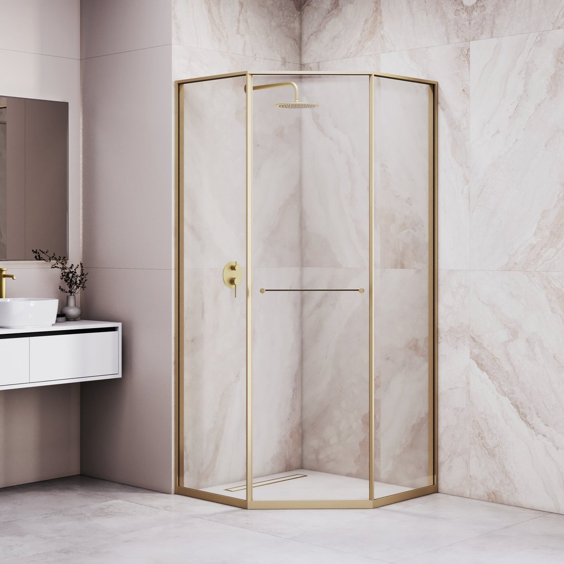 

Душевой уголок RGW SV-82Gb L 33328200-16L