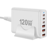 Сетевое зарядное USBTOP 1006P120WW 559446 (белый)