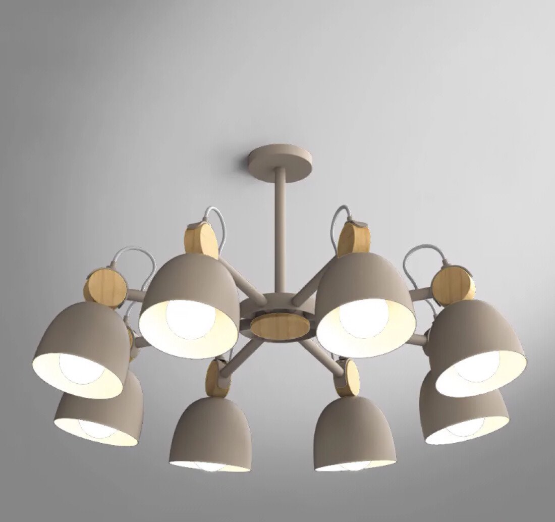 

Люстра средней высоты ImperiumLoft Rolla01 178074-26